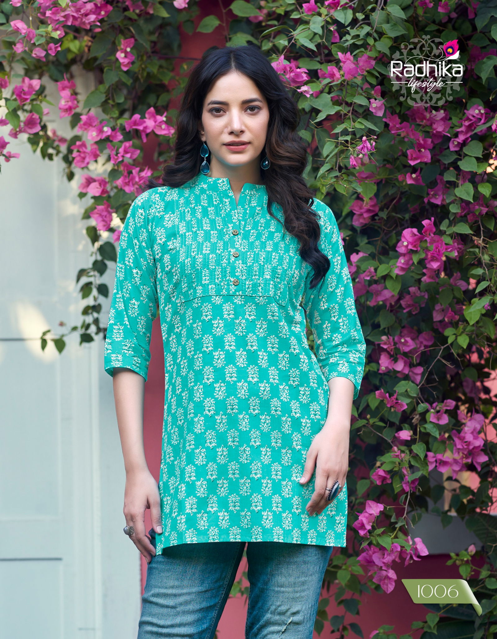 Summer Shine Vol 1 By Radhika Printed Pure Cotton Ladies Top Wholesale Online